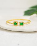 double green crystal bracelet