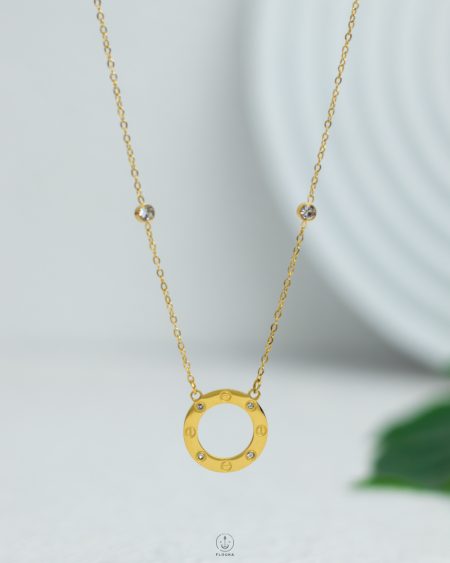 straus cartier gold necklace