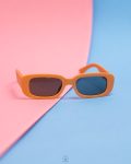 trendy orang sun glasses