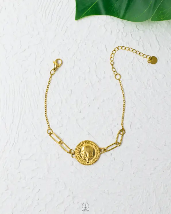 chains coins bracelet
