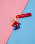 spider man rabber key chain