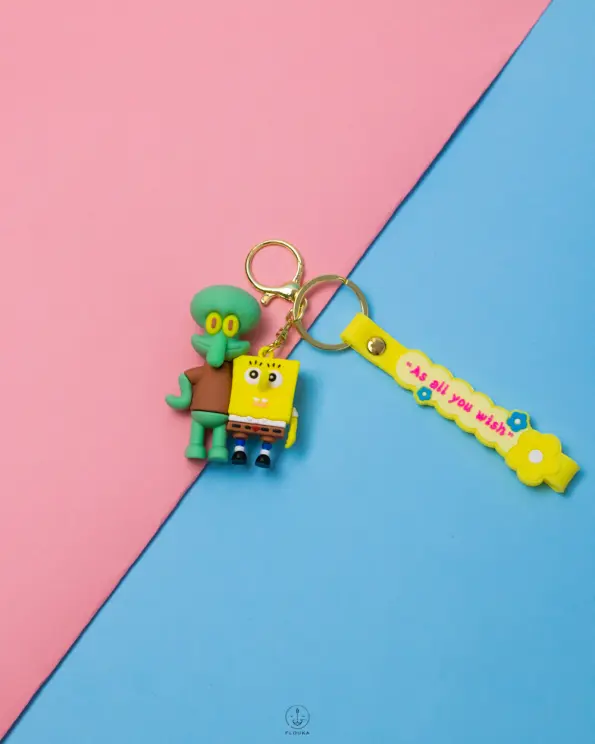 Spongebob SHAFIK rabber keychain