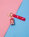 GLATIER bear rabber keychain