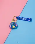 GLATIER staitsh rabber keychain
