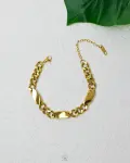 basic gold bracelet