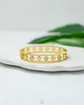 white vancleef gold bracelet