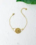 chains coins bracelet