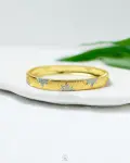 mix silver straus & gold bracelet