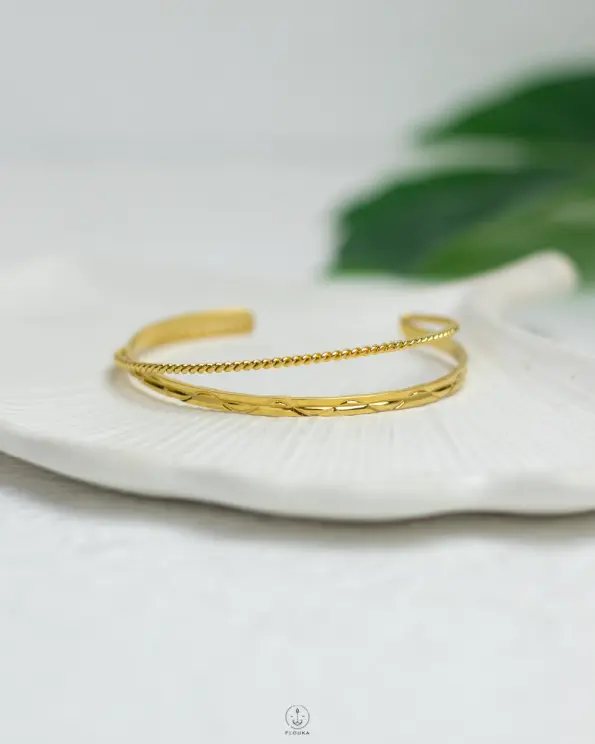 DOUBLE layer free size bracelet