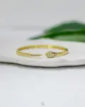 Luxury snake straus gold bracelet