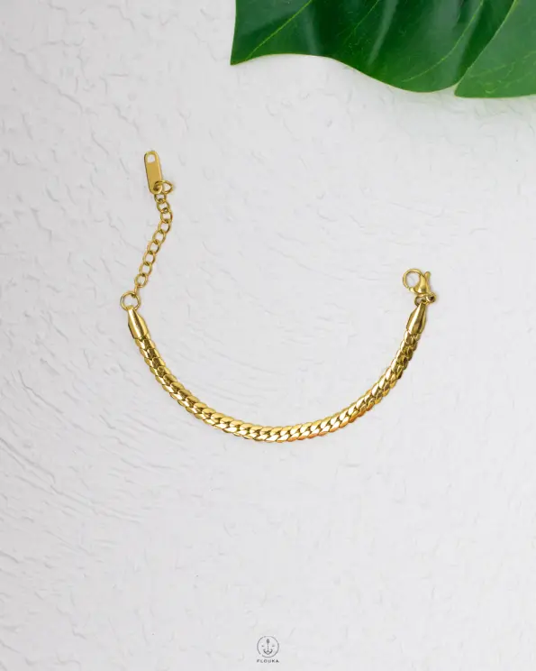 basic gold kids bracelet