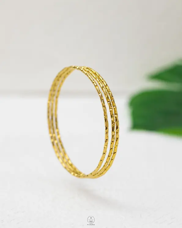 triple gold bracelet