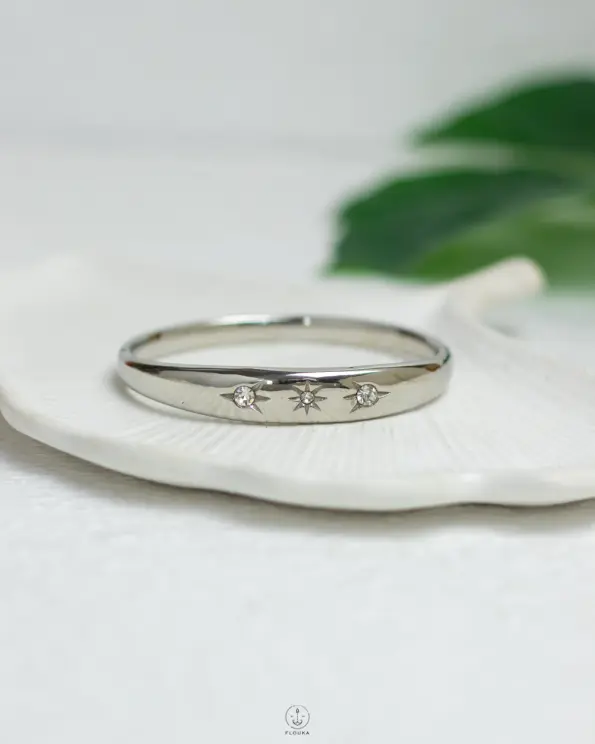 stars straus silver bracelet