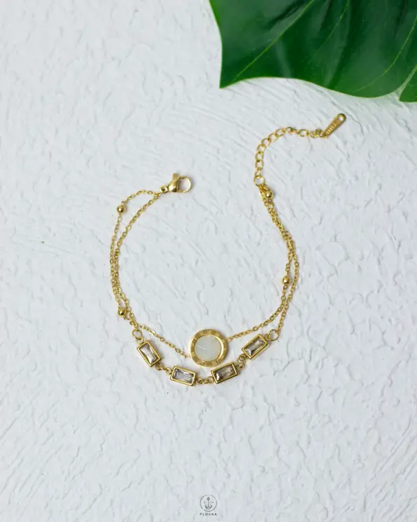 bulgari white & straus bracelet