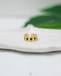 black free size ring