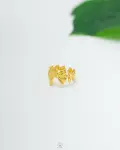 gold knot rings