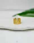 wide gold ring