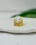 gold free size ring