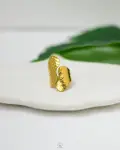 big wave gold ring