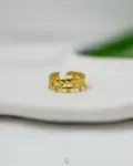 gold free size ring