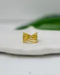 gold free size ring