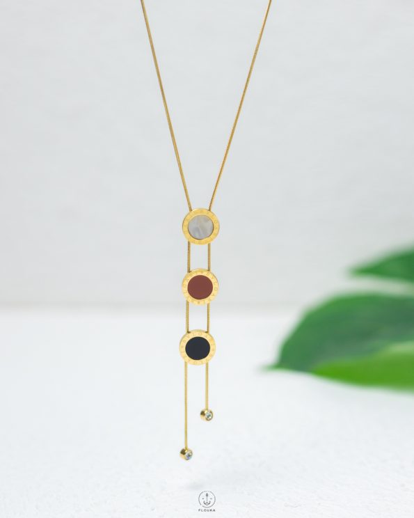bulgari white red black snake neckles
