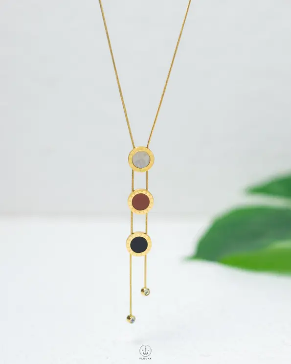 bulgari white red black snake neckles