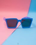 blue sun glasses