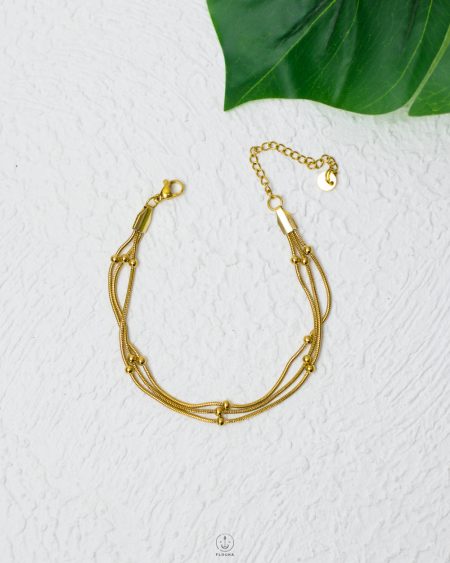 3layers tiny balls braclet