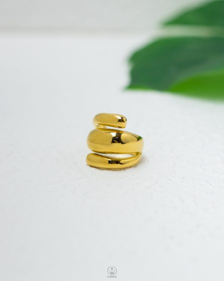 3layers gold ring