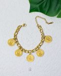 Egyptian pound gold bracelet