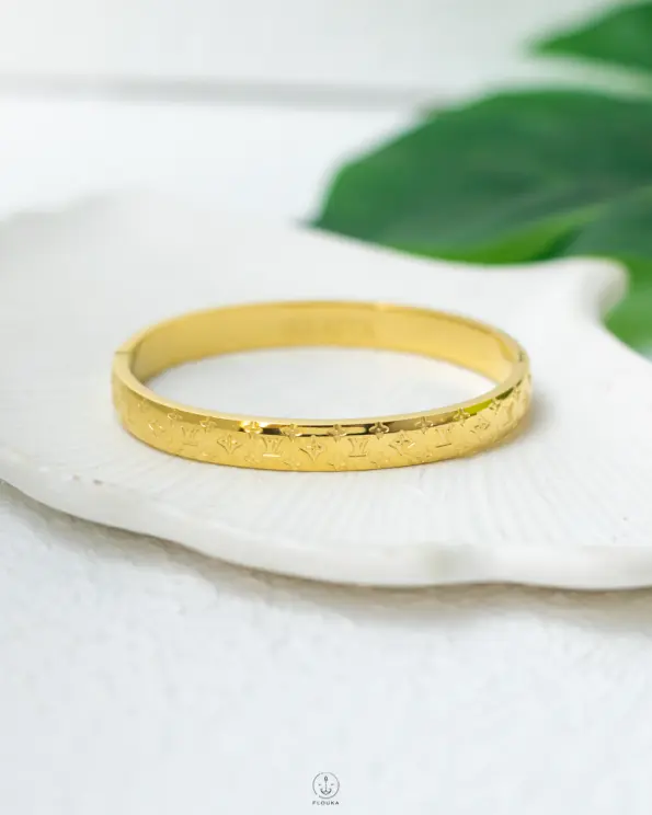LV gold bracelet