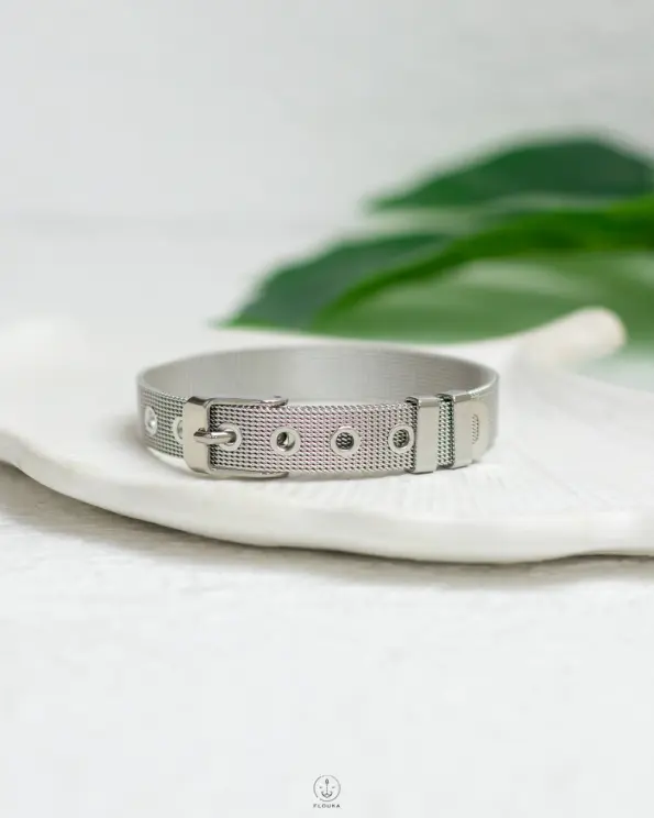 basic silver watch bracelet