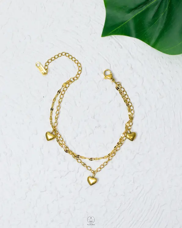 many heart bracelet