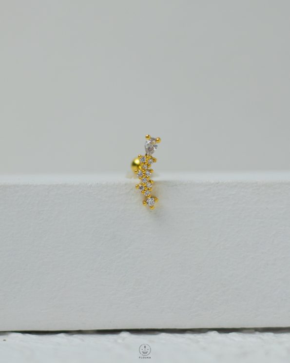 golden arrow piercing