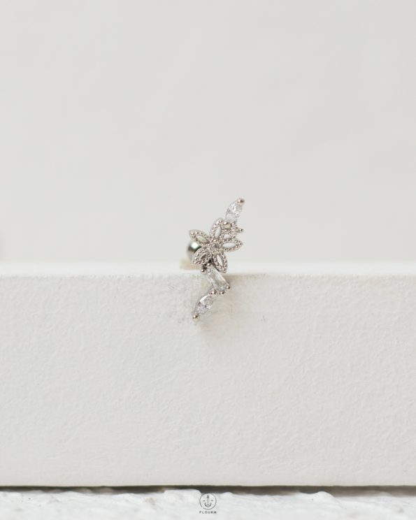 flower strus piercing