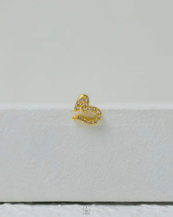 strus heart piercing
