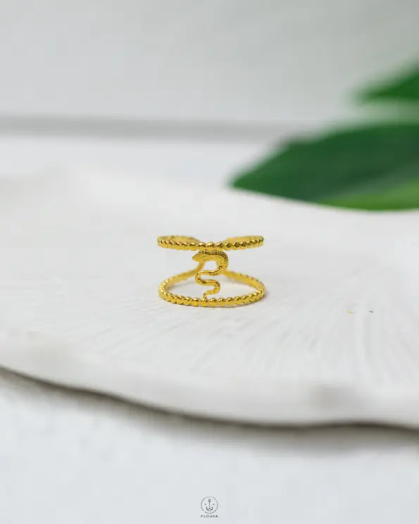 free size snake ring