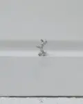 silver crown strus piercing