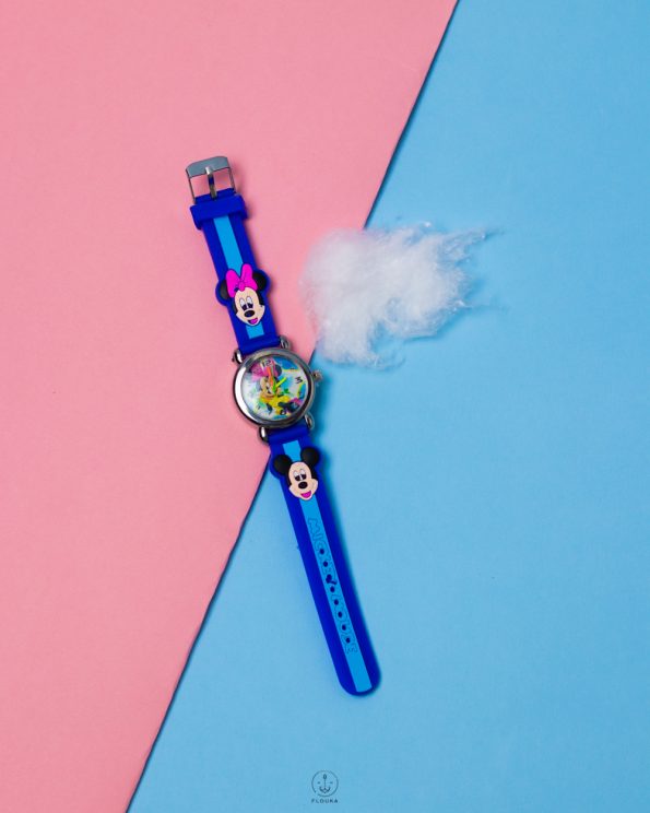 mickey red watch
