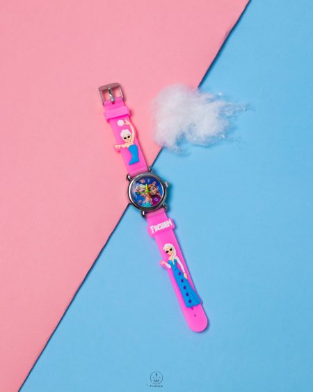 frozen pink watch