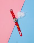 spiderman red watch