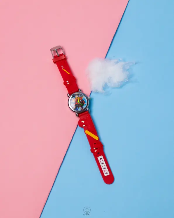 spiderman red watch