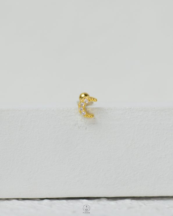 crecent strurs piercing