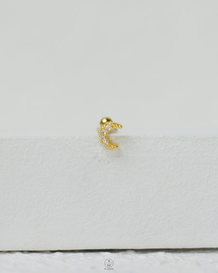 crecent strurs piercing