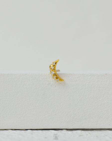gold crown strus piecing