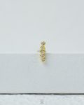 white fake peral piercing