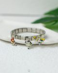 power girls free size silver bracelet