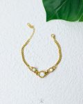 bulgari many fake peral gold bracelet