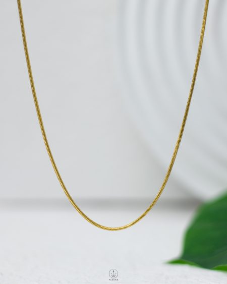 1.5mm flouka single layer rat tail neckalce